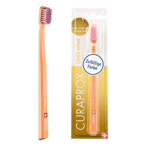 lot 18063 image: CS 12460 Velvet Soft Toothbrush �� Sensitive Gum Care  Ultra-Gentle Cleaning with 12,460 Filaments  Single Pack, Random Color - Retail $12