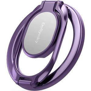 lot 38508 image: Metal Magnetic Phone Ring Holder, Double Adjustable Phone Grip and Stand Compatible with MagSafe Ring Holder, Compatible with PopSockets MagSafe Ring Grip, Compatible with CaseCover - Retail $18