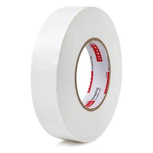 lot 38513 image: HOME Industrial Grade White Duct Tape, 1 inch x 60 yds, HeavyDuty, Flexible, No Residue, All-Weather Waterproof Tape, UV Resistant for Crafts & Home Improvement - Retail $10