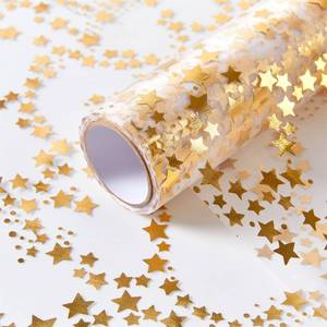 lot 38568 image: 16 Ft Gold Table Runner Birthday Party Table Decorations - Retail $10