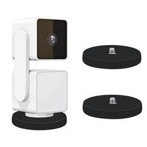 lot 38586 image: Magnetic Camera Mount Compatible with WYZE Cam Pan V3V2V4,Magnet Camera Mount with Rubber Coated Base Holder,14 Inch Thread Magnetic Mounting Bracket for Metal Surface,2 Pack - Retail $15