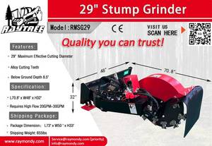 lot 59002 image: Stump Grinder (RMSG29)