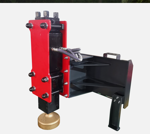 lot 59004 image: 680 ft-lb Hydraulic Post Driver for Skid Steer Loaders (RMPP680)