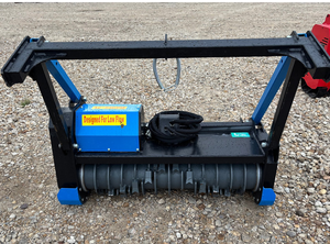 lot 59018 image: 50 Inch Low Flow Hydraulic Drum Mulcher for Skid Steer Loaders (RMBD50)