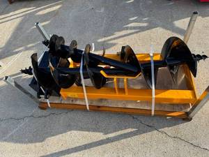 lot 63005 image: Mini Excavator Attachment Set 8-Piece Quick-Attach