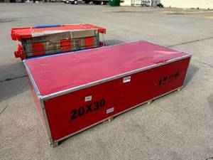 lot 65021 image: 20 Foot by 30 Foot All Steel Garage Carport (CK-ZP20)