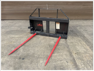 lot 60002 image: LandHonor Skid Steer Bale Spears   BS-12-2500G