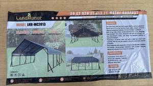 lot 64058 image: LHR-MC2013  METAL CARPORT
