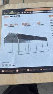 lot 64062 image: LHR-MC1119  METAL CARPORT