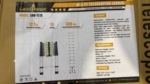 lot 64094 image: Telescopic aluminum ladder (LHR-TL13)