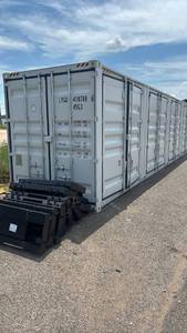 lot 35 image: ONE TRIP - 40ft High Cube Container w 4 Side Doors