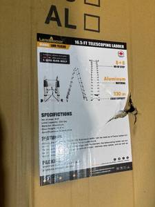 lot 99 image: UNUSED - 2026 - LandHonor 16.5ft Telescopic Ladder