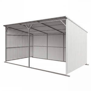 lot 178 image: UNUSED - 2026 - SD Lanch Galvanized Metal Livestock Shed