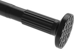 lot 101690 image: Tension Curtain Rod, 51-86 Inch,Spring Shower Tension Curtain Rod, Closet Rod, for Windows or Shower, Easy to Install, No Drilling, No Rust, for Bathroom, Rod Diameter 1.26 Inches, Black,Umimile