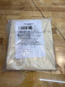 lot 101697 image: Hookless Vision 71-by-74-Inch Shower Curtain, Beige