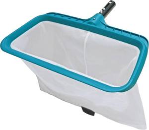 lot 101699 image: Pool Skimmer Leaf Rake Net, Fine Mesh Deep Nylon Bag (Not Pole)  17.5 Double Layer Pool Nets, Weight Tab, Swimming Cleaning Tools for Removing Inground & Above Ground Pool Leaves, Debris