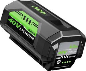 lot 201564 image: 40V Lithium-Ion 6.0Ah Battery Replacement for Ryobi 40V Battery, 1-Pack  Compatible with Ryobi Battery 40V OP40261 OP4050 OP4040 OP40401 OP40201 OP40601 Tools and Charger