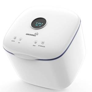 lot 301590 image: Retails for $115 GROWNSY UV Sanitizer and Dryer, 4in1 Cleaner and Sanitizing Machine UV Sanitizer Box Household for Baby Bottles Toys Clothes Baby Stuff, for Family Toothbrush Beauty Tools Phone