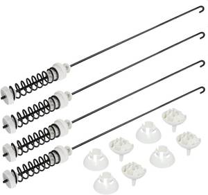 lot 401533 image: 2026 Updated W10780048 ATW4675YQ1 WTW4800XQ4 RTW4640YQ1 W10257088 Washer Suspension Rod Kit by Blutoget-WTW4800XQ1 W10257087 Fit for Whirlpool WTW4800XQ2 May-tag Ken-more Admiral Amana Roper washer