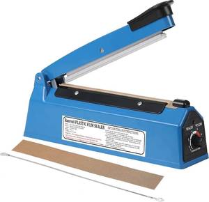 lot 401536 image: Impulse Heat Sealer 12 Inch Machine for Plastic Bags PE PP with Extra Grip