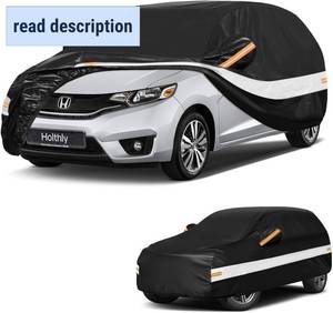 lot 301593 image: Car Cover Waterproof All Weather for Automobiles, Outdoor Full Cover Sun Dust Rain Protection