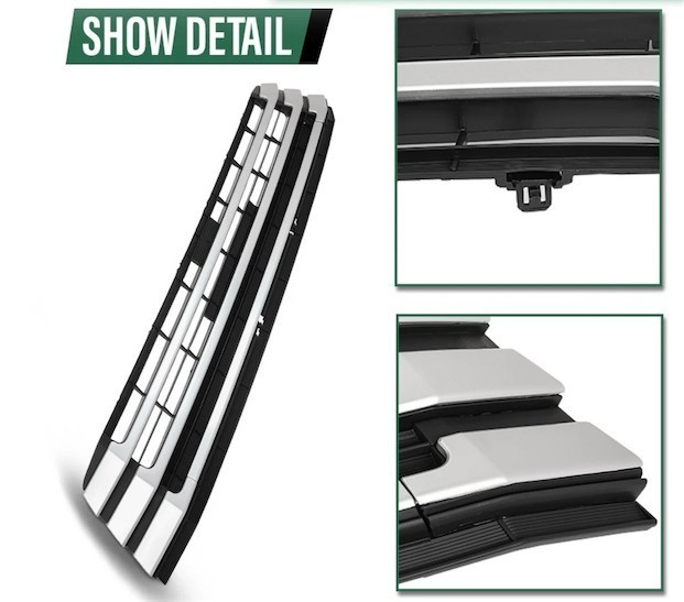 lot 311484 image: Bumper Grille Fit For 2017-2019 Toyota Highlander Front 531020E070