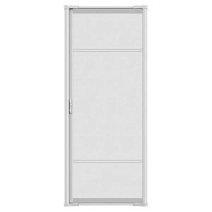 lot 311497 image: Retails for $330 Cool Retractable Screen Door for Single Door Opening (Sandstone)