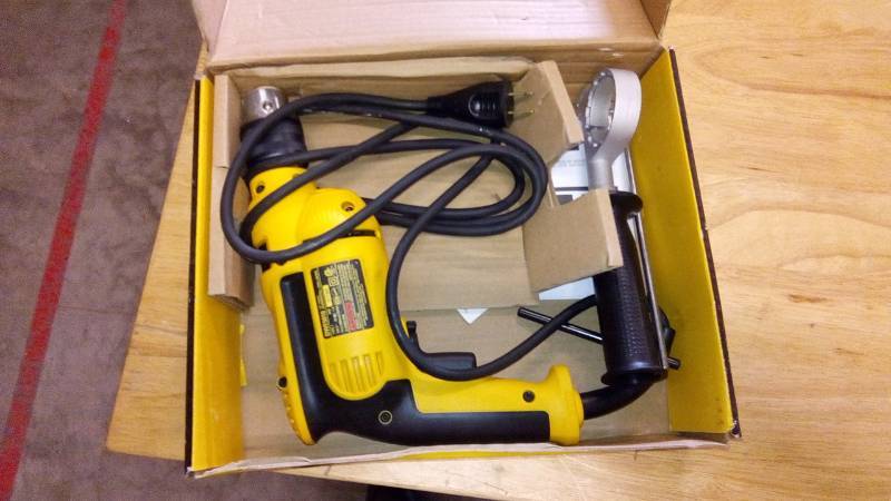 lot 3874 image: DeWalt 12 Single Speed Hammer Drill