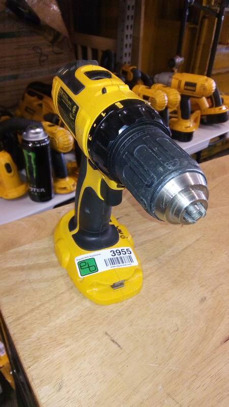 lot 3955 image: DeWalt DC720 18-Volt Cordless 12-Inch DrillDriver (Bare Tool)