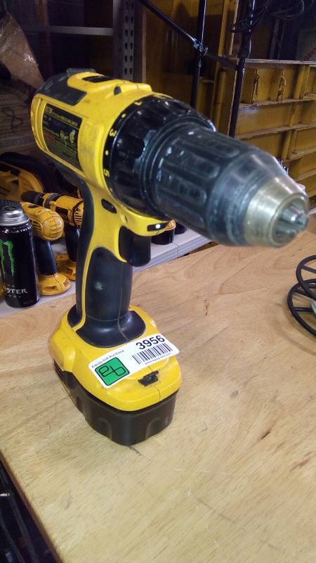 lot 3956 image: Dewalt DC730 14.4 Volt 12 inch Drill Driver