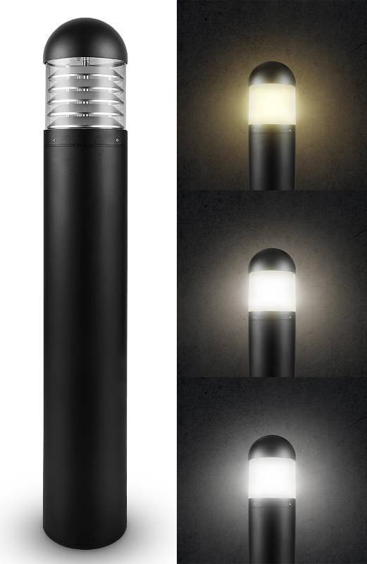 lot 4835 image: LightingLabs Led Bollard Landscape Lighting 20 Watts 40 Inch 3CCT 300040005000K 120-277V Outdoor Pathway Light Wired Ideal for Garden, Commercial and Driveway Rated IP65 ETL Listed - Retail $177