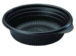 lot 4806 image: D&W Fine Pack CT757-060, 6 oz Cruiser Plastic Bowl, Black (500case) - Retail $40