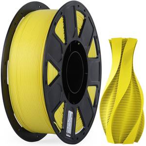 lot 4854 image: Creality 3D Printer Filament 1.75mm, Ender PLA Filament No-Tangling Smooth Printing Without Clogging No Warping, Fit Most FDM 3D Printers, 1kg Spool, Dimensional Accuracy - 0.02mm, Yellow - Retail $46
