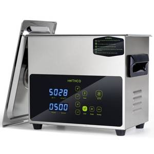 lot 4856 image: MNTNCO 3L Ultrasonic Cleaner, One-Touch Cleaning,Heating, Deep Mode, ECO Energy-Saving Ultrasonic Cleaning Machine Excellent for Labs,Carburetor,Jewelry,Dentures,Automotive & Industrial Parts. - Retail $100