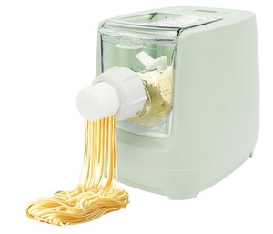 lot 4874 image: Electric Pasta Maker, 260W Automatic Noodle Maker Machine with 13 Molds, Multifunction Pasta Maker with LED Display for Dining Room, Kitchen Homemade Noodles, Spaghetti, Retail $88