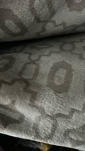 lot 6976 image: Area Rug Gray Tonal Geometric Pattern 6x8