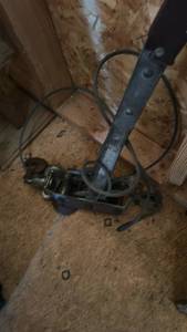 lot 7034 image: Cable Puller Come-Along Hand Winch with Wire Cable and Hook