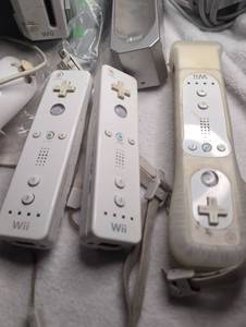 Nintendo Wii Console with 3 Remote Controllers and Accessories