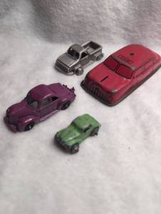 lot 2204 image: Lot of 4 Diecast Toy Cars Assorted Models