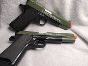 lot 2210 image: Zombie Hunter Airsoft Pistol -2 ct