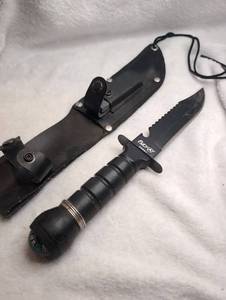 lot 4503 image: RUDY 3300 Compass with Sheath and Belt Mount