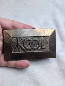 lot 5001 image: KOOL Belt Buckle