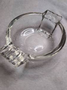 lot 5006 image: Glass Ashtray with Cigarette Rest