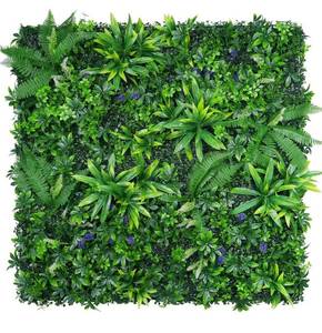 lot 6269 image: 12pcs 20x20 Grass Wall Panels, Artificial Hedge Panels Greenery Wall, UV Protected Faux Grass Backdrop Privacy Fence Screen, Greenery Wall for Outdoor Indoor Garden Birthday Wedding Decor