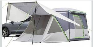 lot 6313 image: JOYTUTUS SUV Tent with 2 Rooms, Blue
