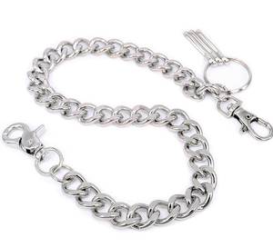 lot 6479 image: Wallet Chain, Heavy Duty Pant Chain, Jeans Chains Trend Fashion Keychain, Waist Chain Belt for Men Women Boy Girl 4 Pack