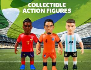 lot 6519 image: Collectibles World Cup Soccer Figures