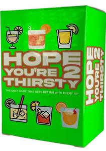lot 6559 image: Hope Youre Thirsty 2 Drinking Game Hilarious Card Game for Adults Great for Parties, Game Nights, and Group Fun Easy to Play and Entertaining
