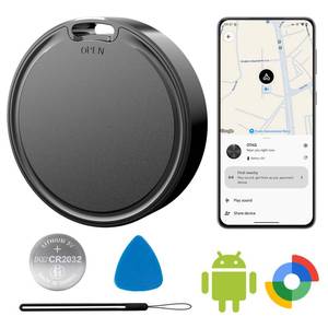 lot 6602 image: Air Tags for Android,Air Tags-1 Pack Android,Android Tracker Tags,2 Year Battery Life,Google Find Trackers for GoogleS Find Hub App,IP65 Waterproof Luggage Tracker Android for Keys,Wallets,Luggage
