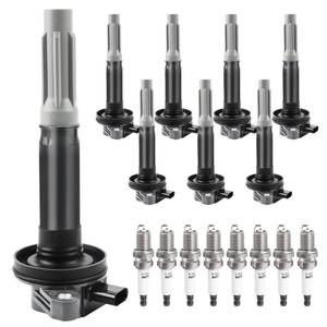 lot 6626 image: Ignition Coil Packs and Spark Plugs fit for V8 5.0 5.0L 2016 2017 Ford F-150 F150 Truck, Ford Mustang, UF824, Set of 8
